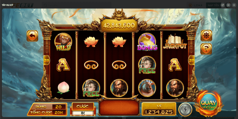 Slot Game Tây Du Ký FEBET