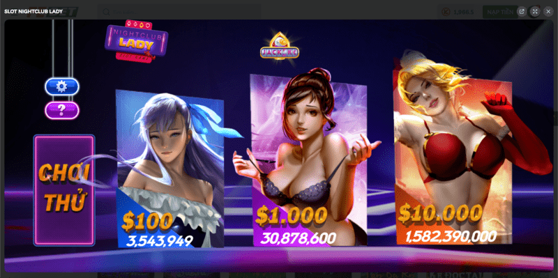 Game nổ hũ FEBET Nightclub Lady