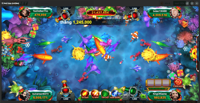 Giao diện bắn cá FEBET mượt mà | Tỷ Phú Đại Dương