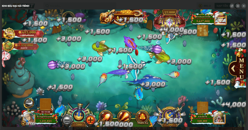 Kho Báu Đại Hải Trình Bắn Cá FEBET