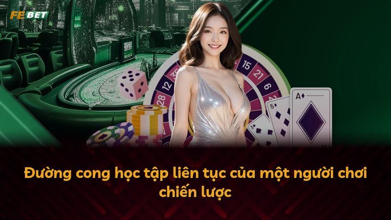 Đường cong học tập liên tục của một người chơi chiến lược