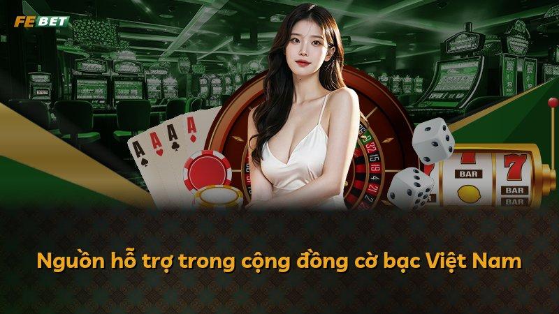 Nguồn hỗ trợ trong cộng đồng cờ bạc Việt Nam