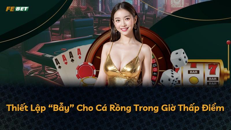Thiết Lập “Bẫy” Cho Cá Rồng Trong Giờ Thấp Điểm
