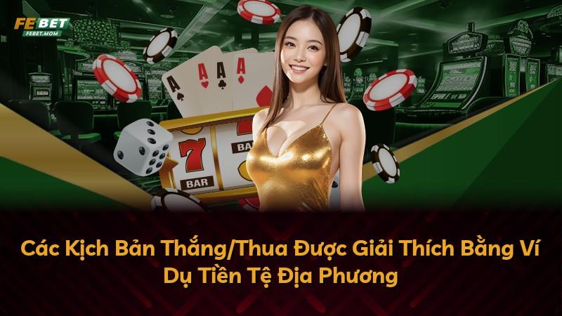 Các Kịch Bản Thắng/Thua Được Giải Thích Bằng Ví Dụ Tiền Tệ Địa Phương