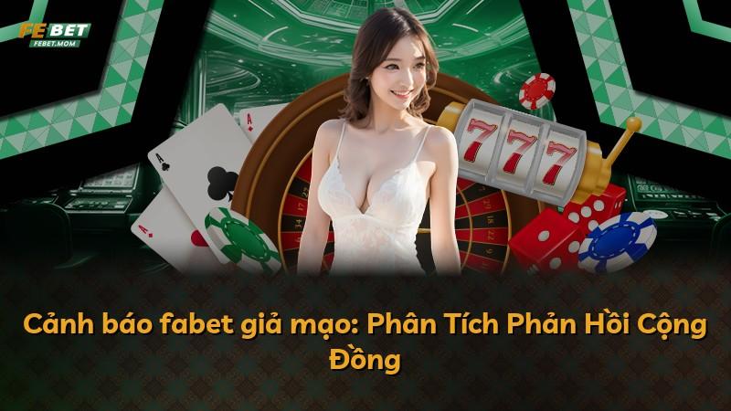 Cảnh báo fabet giả mạo: Phân Tích Phản Hồi Cộng Đồng