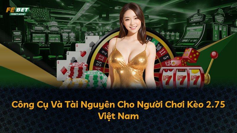 Công Cụ Và Tài Nguyên Cho Người Chơi Kèo 2.75 Việt Nam