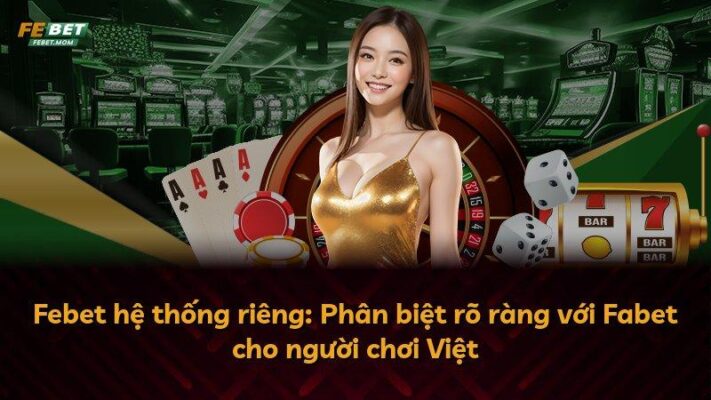 Febet hệ thống riêng: Phân biệt rõ ràng với Fabet cho người chơi Việt