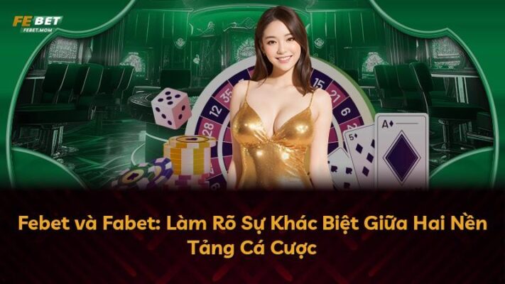 Febet và Fabet: Làm Rõ Sự Khác Biệt Giữa Hai Nền Tảng Cá Cược