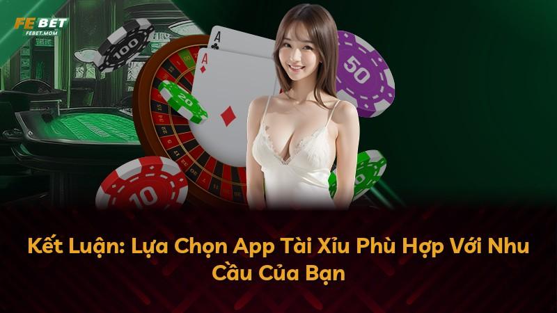 Kết Luận: Lựa Chọn App Tài Xỉu Phù Hợp Với Nhu Cầu Của Bạn