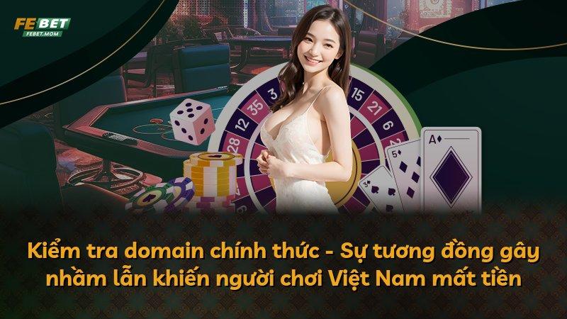 Kiểm tra domain chính thức - Sự tương đồng gây nhầm lẫn khiến người chơi Việt Nam mất tiền