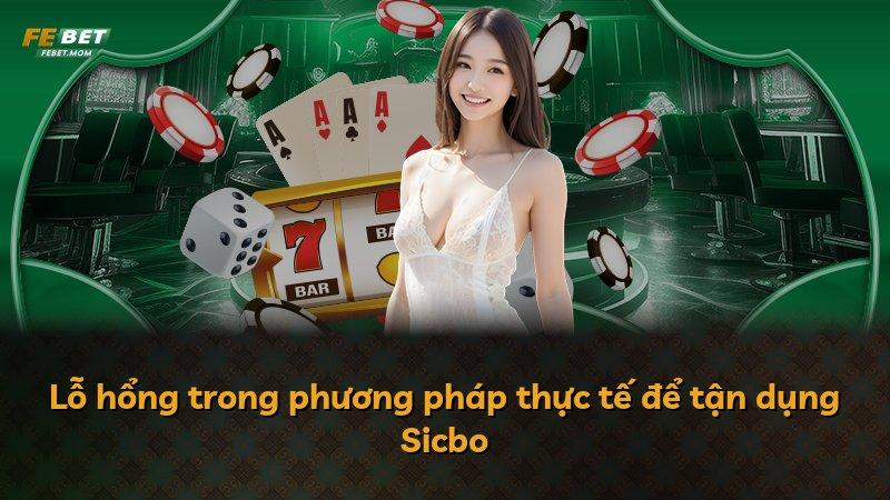 Lỗ hổng trong phương pháp thực tế để tận dụng Sicbo