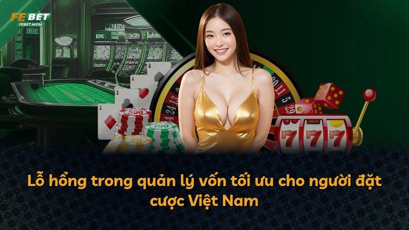 Lỗ hổng trong quản lý vốn tối ưu cho người đặt cược Việt Nam