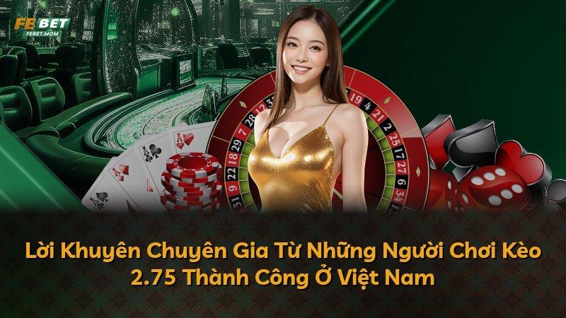 Lời Khuyên Chuyên Gia Từ Những Người Chơi Kèo 2.75 Thành Công Ở Việt Nam