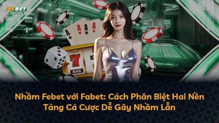 Nhầm Febet với Fabet: Cách Phân Biệt Hai Nền Tảng Cá Cược Dễ Gây Nhầm Lẫn