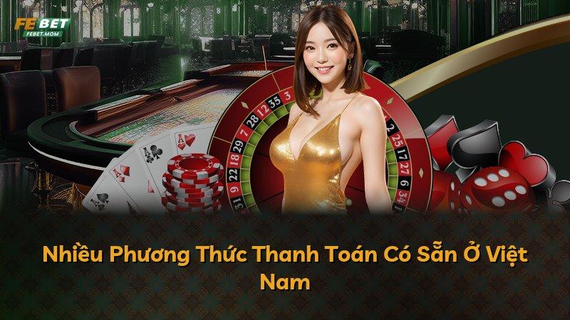 Nhiều Phương Thức Thanh Toán Có Sẵn Ở Việt Nam