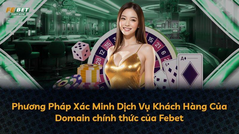 Phương Pháp Xác Minh Dịch Vụ Khách Hàng Của Domain chính thức của Febet