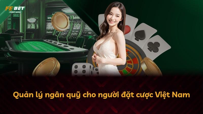 Quản lý ngân quỹ cho người đặt cược Việt Nam