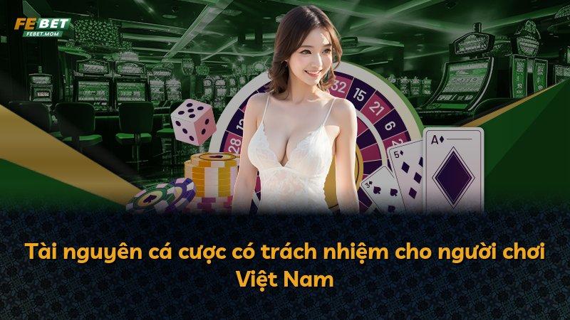 Tài nguyên cá cược có trách nhiệm cho người chơi Việt Nam