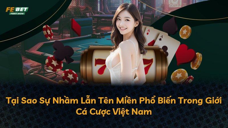 Tại Sao Sự Nhầm Lẫn Tên Miền Phổ Biến Trong Giới Cá Cược Việt Nam