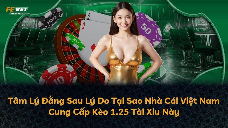 Tâm Lý Đằng Sau Lý Do Tại Sao Nhà Cái Việt Nam Cung Cấp Kèo 1.25 Tài Xỉu Này